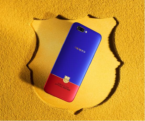 经典红蓝配色碰撞，OPPOR11巴萨限量版再攀定制新高峰