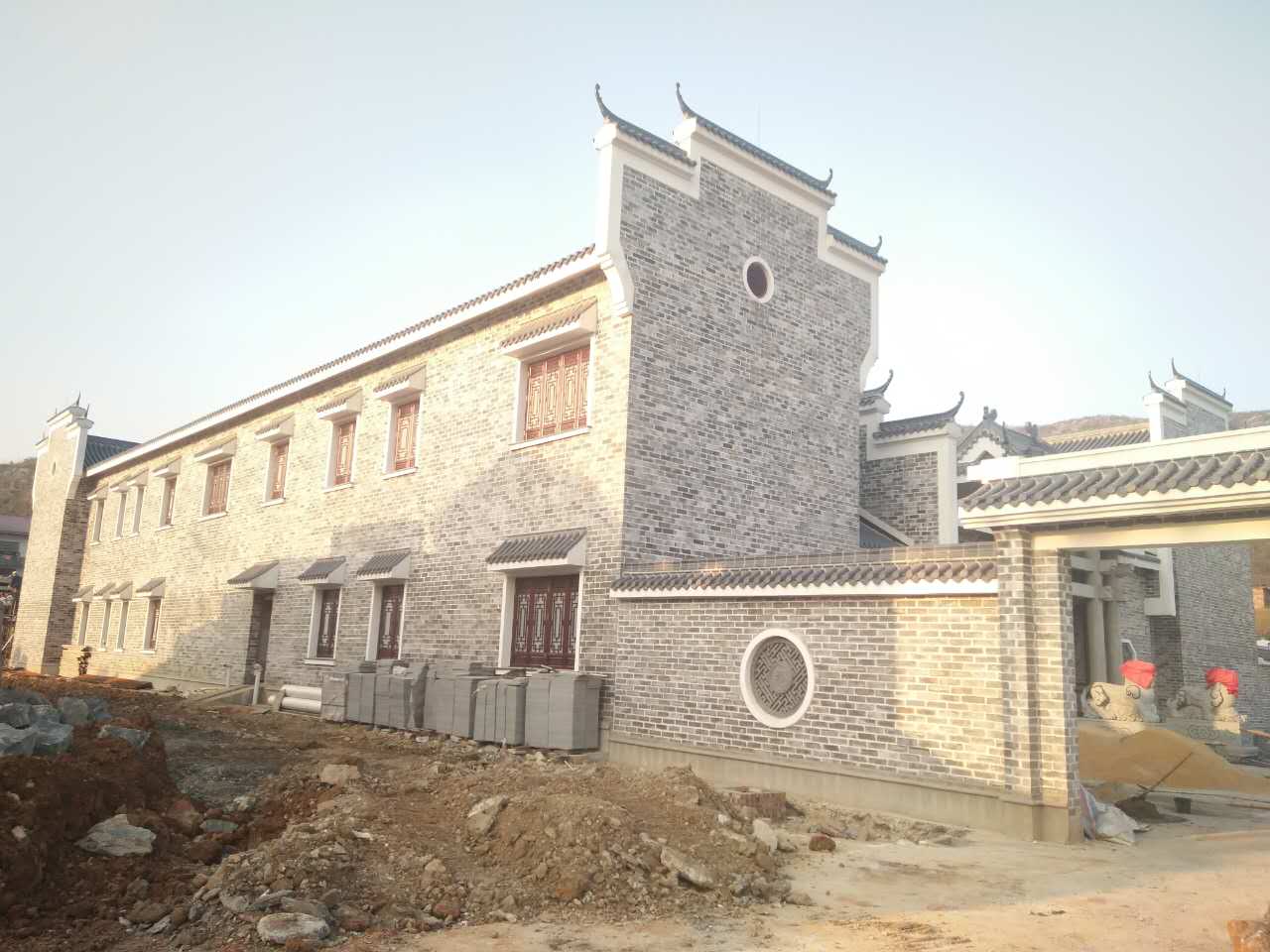 农村中式合院10-15万自建房,农村中式合院房子设计