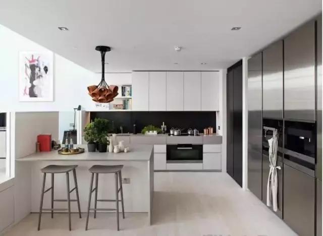 别墅厨房装修开放式还是封闭式,小户型开放式厨房装修效果图