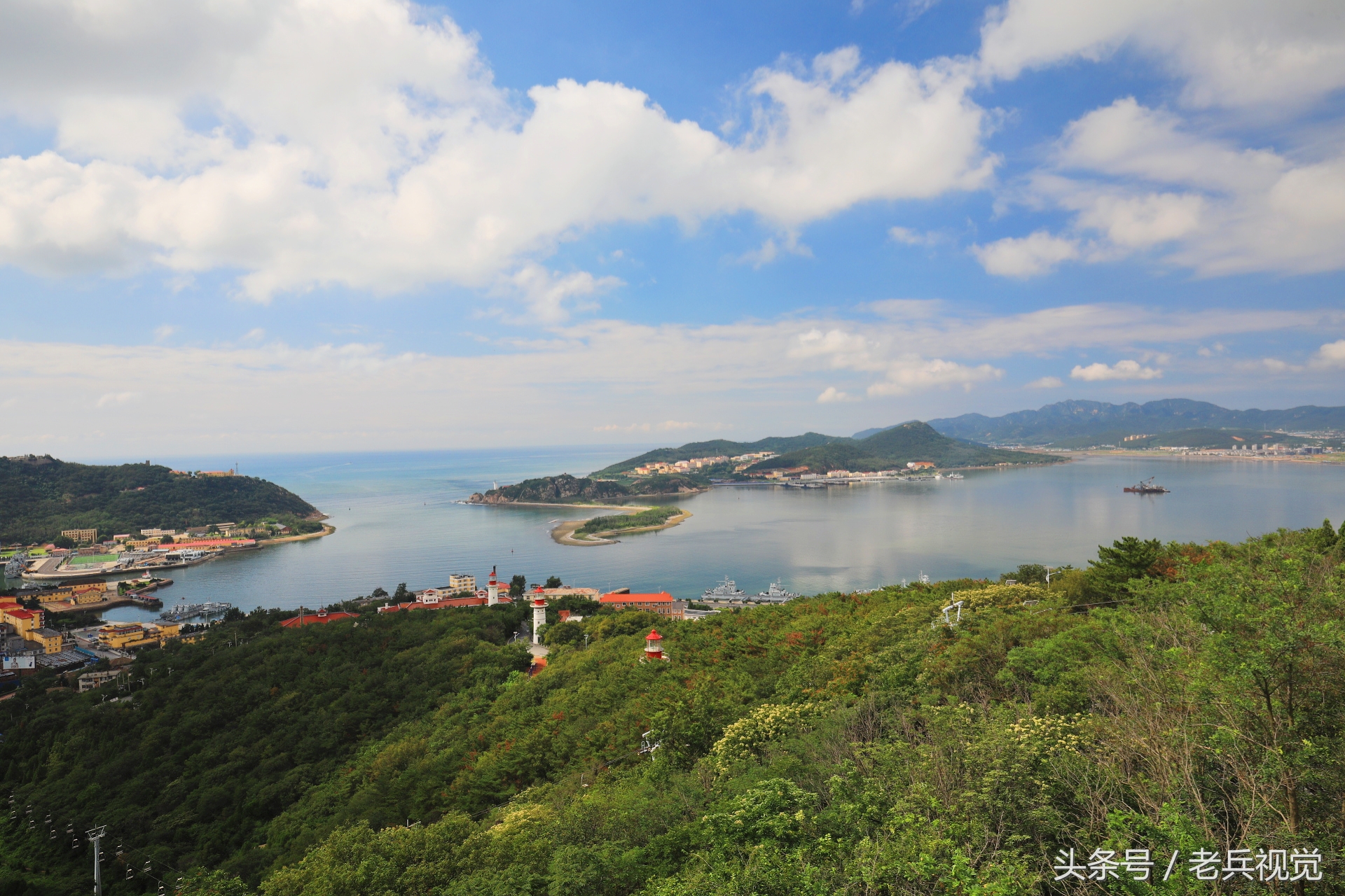 尽管时晴时雨，但不妨碍收藏这醉美大连