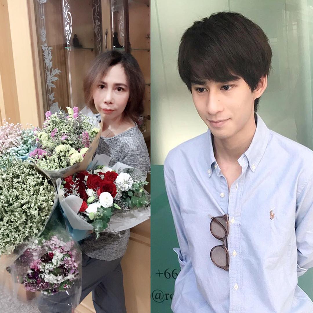 泰国母亲节，来看看泰星与母亲的有爱照片吧！