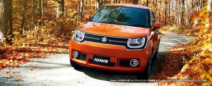 铃木ignis小型车,ignis车