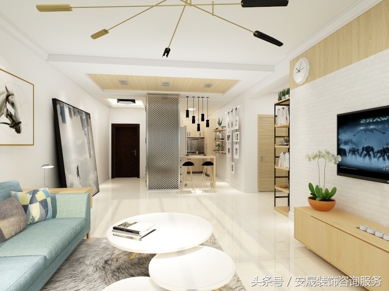 长春高新区装修全案设计案例,长春家装设计师案例