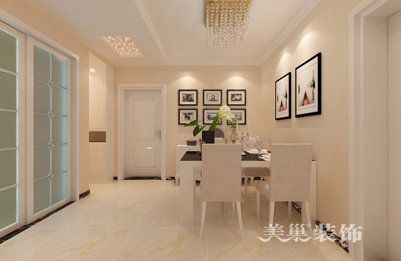 商丘蓝堡湾160平装修图,金水湾小户型三室简约风装修