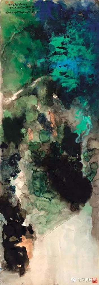 张大千最美的100幅,张大千最美的巨幅山水大荟萃