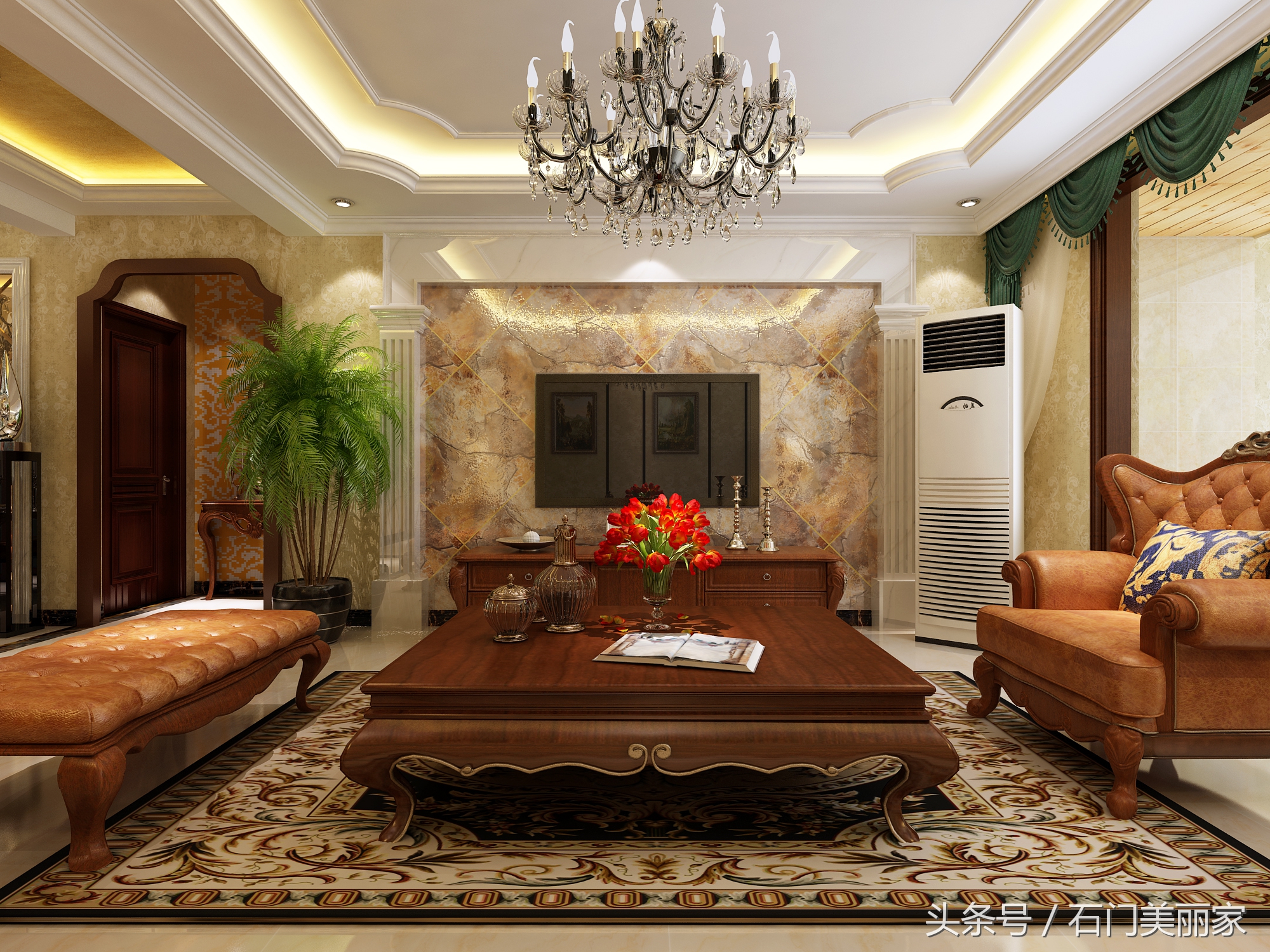 石家庄上河原著视频,石家庄翰林观天下小三居装修风格