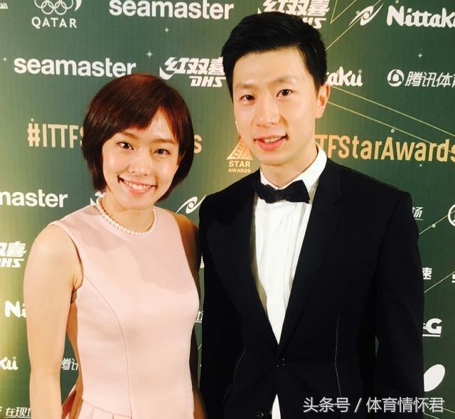 日乒一姐暗恋马龙多年,日本乒乓女神马龙