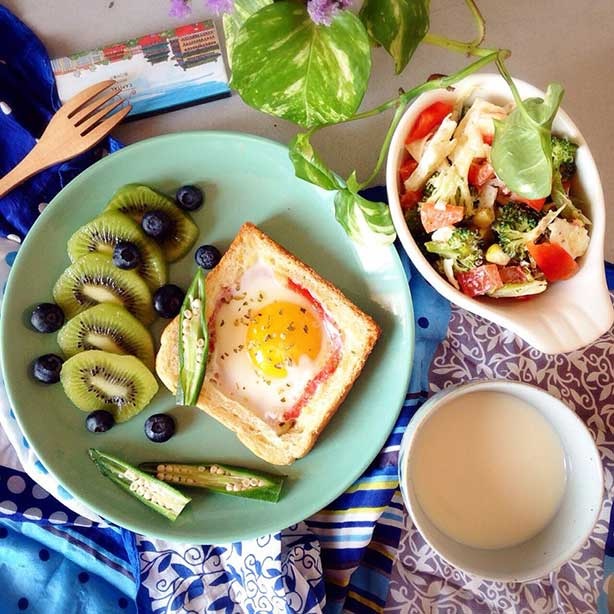 为异地恋人做早餐，90后才女诠释爱与坚持，满满的感动！