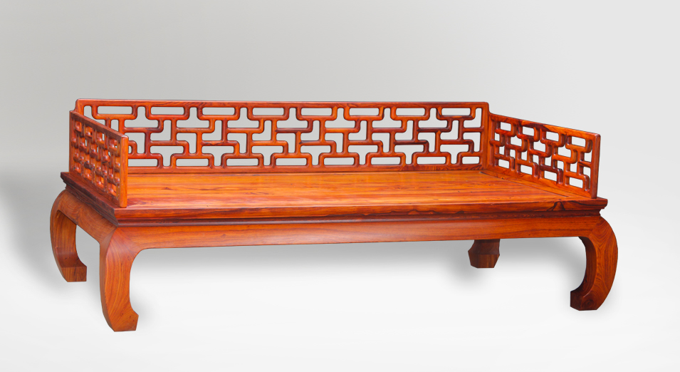 明式家具罗汉床款式,五屏风罗汉床和七屏风罗汉床