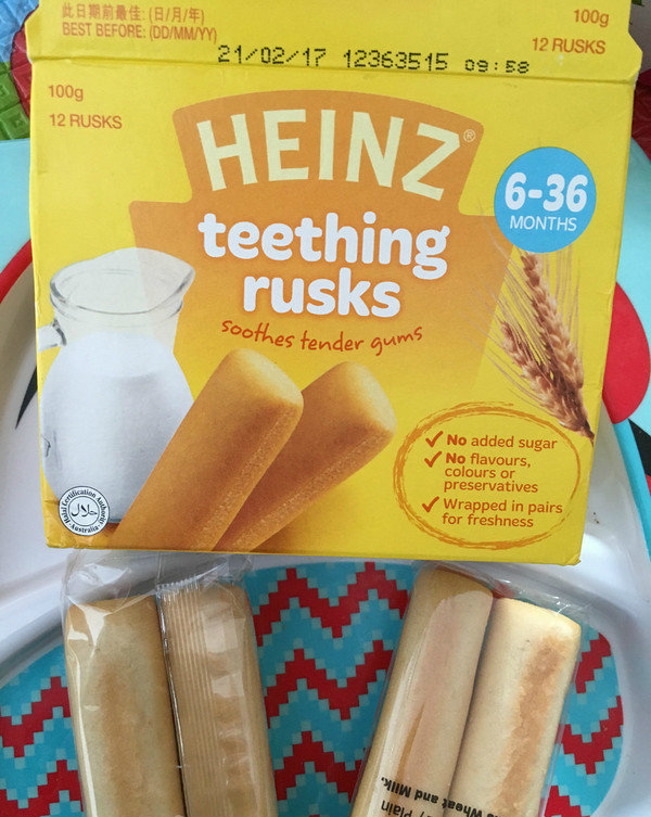 测评亨氏磨牙棒,宝宝喝贝拉米还是亨氏