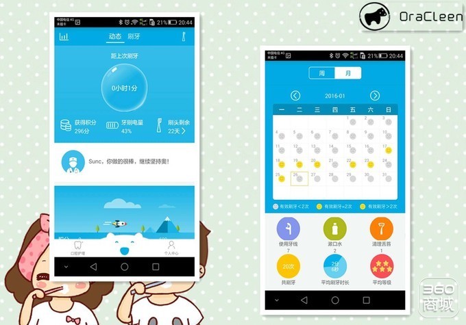 智能牙刷高端,意大利的智能牙刷