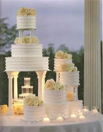 简单的婚礼蛋糕图片大全,最好看的婚礼蛋糕图片