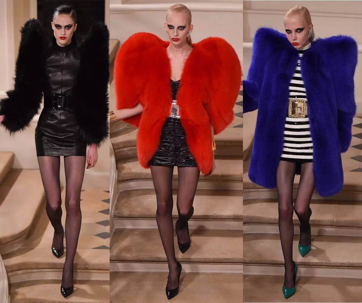 时装周saintlaurent专场秀,2020巴黎时装周saintlaurent