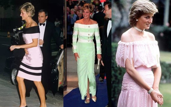 戴安娜王妃的时尚品味,戴安娜王妃复古风格