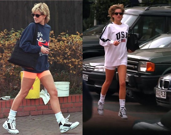 戴安娜王妃的时尚品味,戴安娜王妃复古风格