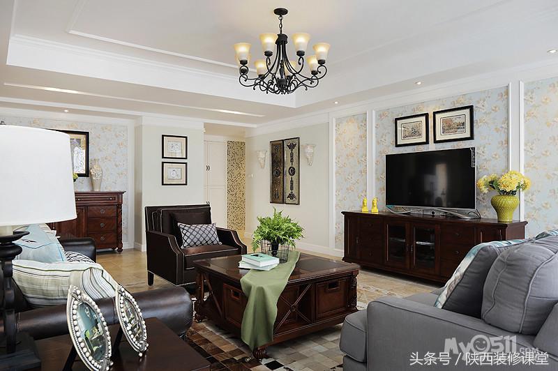 古典美式风格200平,美式轻奢风格装修200平