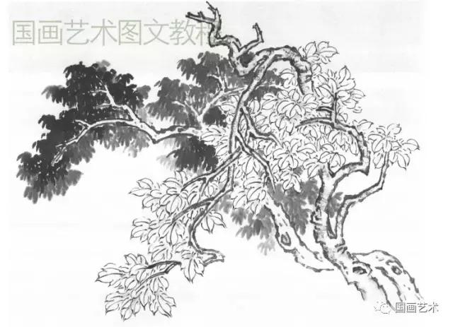 山水画教程零基础入门,水墨山水画技法入门教程