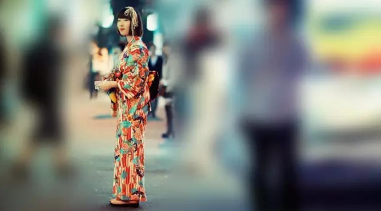 日式改良版浴衣穿搭,日式浴衣怎么穿才好看