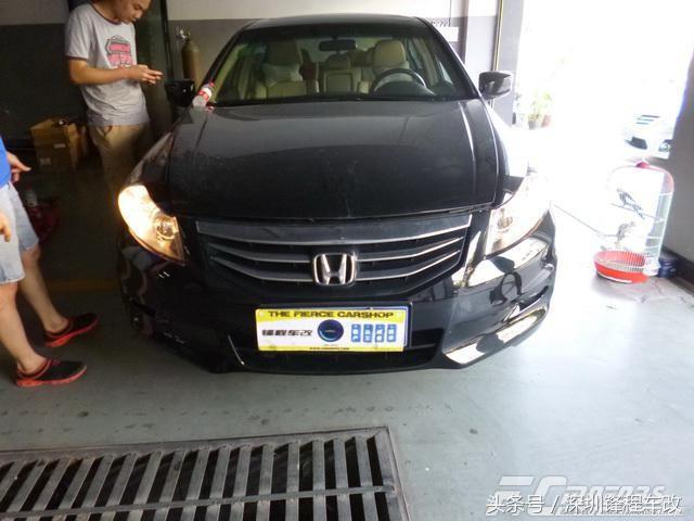 八代本田雅阁升级雾灯,广州本田8代雅阁升级