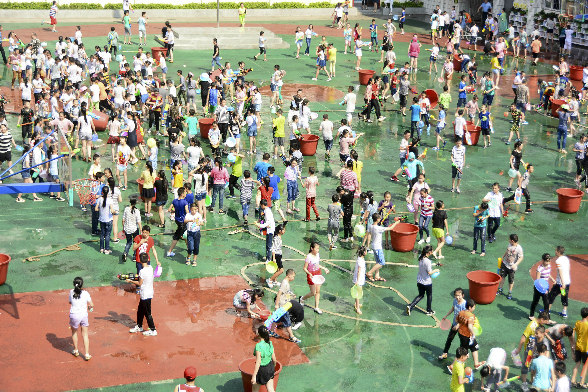 巴州三中训练,小学三下乡趣味课程