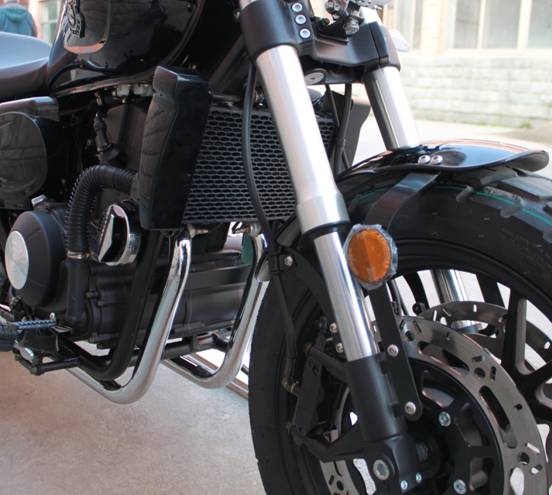 国产太子巡航摩托大地鹰王350与奔达390你会怎么选