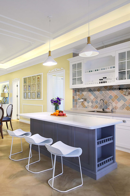 95万打造273平美式四居室，舒适休闲，广州水韵蓝湾装修借鉴