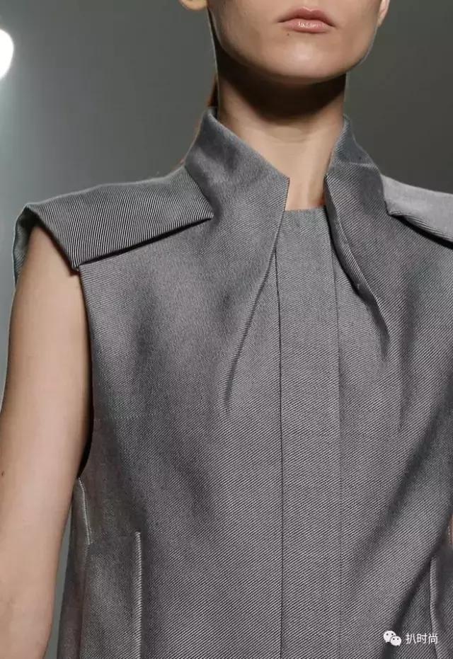 领子怎么画款式图,新中式衣领画法