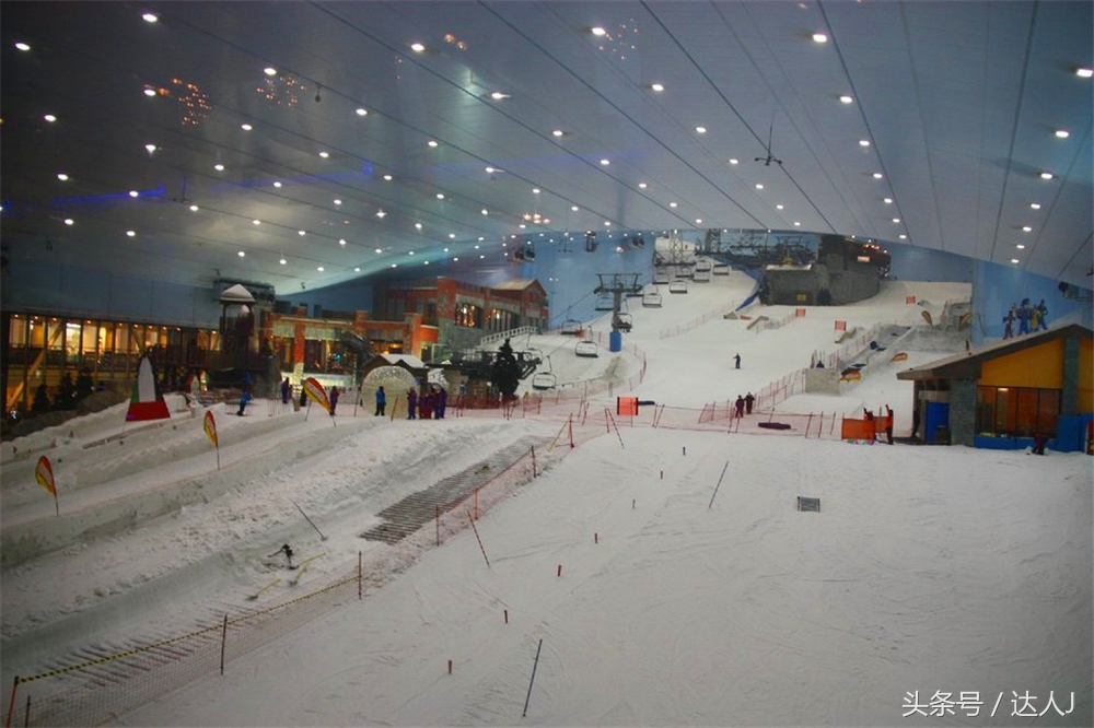 阿联酋滑雪场项目,阿联酋室内滑雪场
