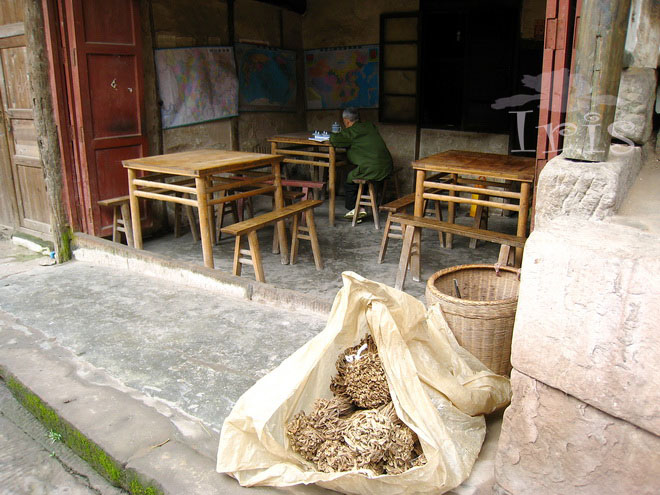 尧坝古镇情怀,原生态的尧坝古镇