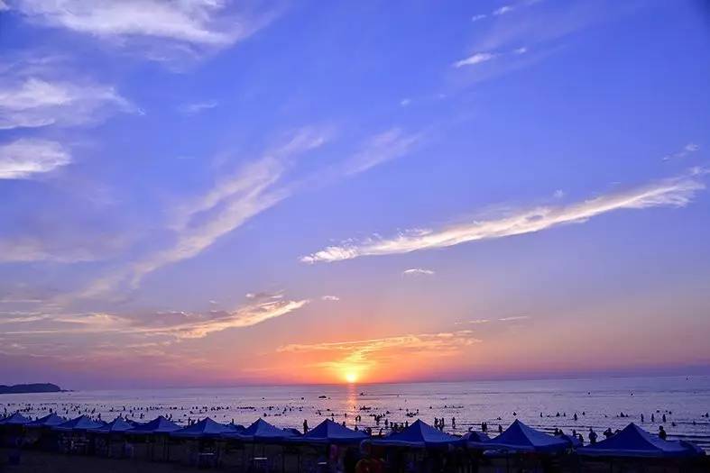 威海千里海岸线风景画,威海的海边适合拍照的地方