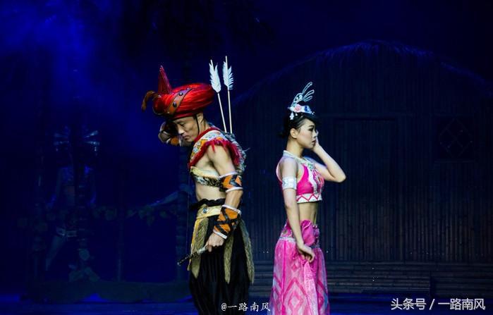 三亚千古情快闪游客抢镜视频,三亚千古情秀