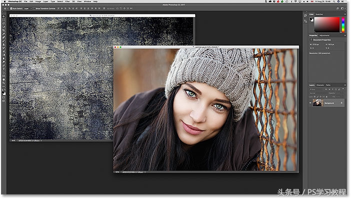 photoshop如何移动图像文字,ps移动图像教程