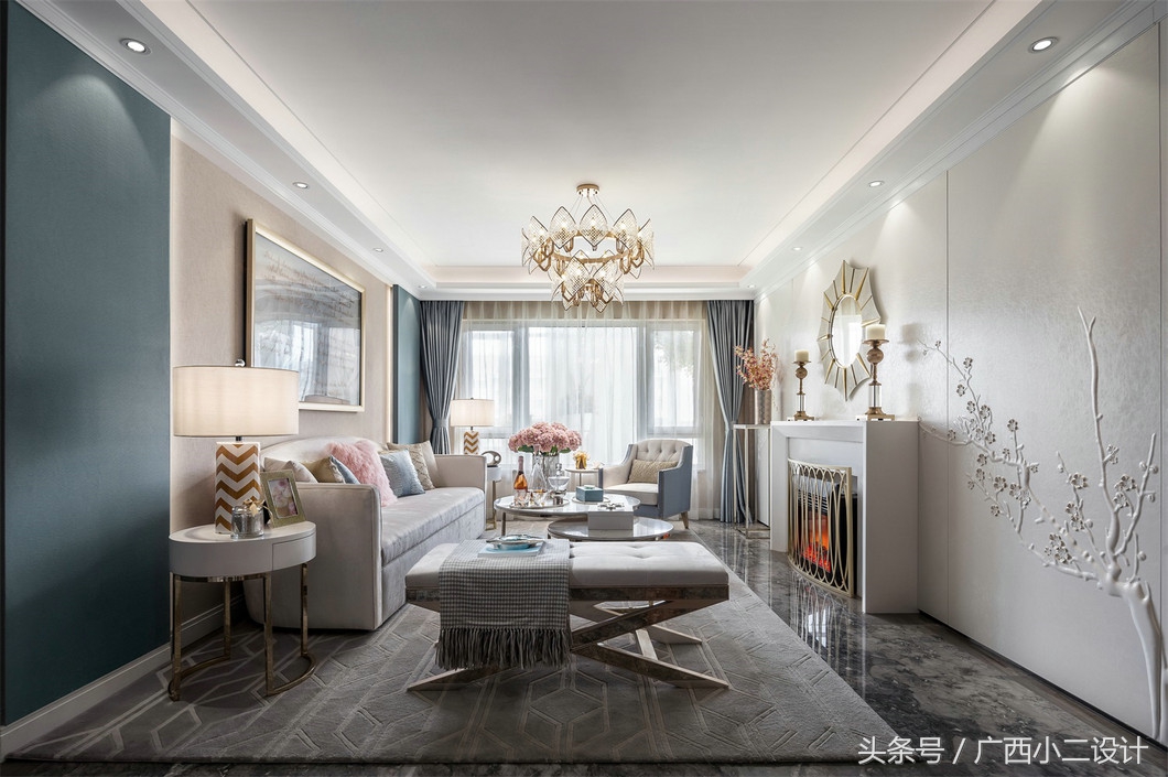 2023平方室内装修效果图,298平米四室两厅装修效果图