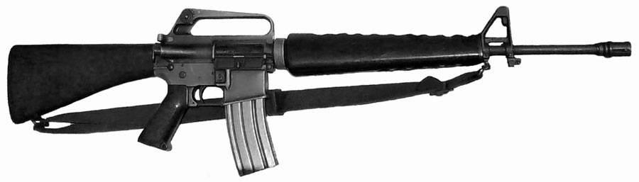 m16突击步枪枪型,m16a4突击步枪介绍