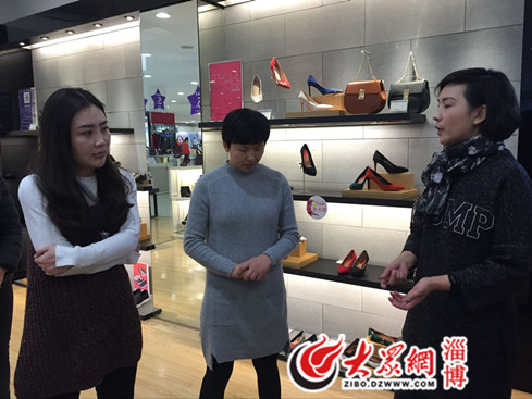 市民淄博商厦退鞋遭拒鞋子真假难辨双方各执一词