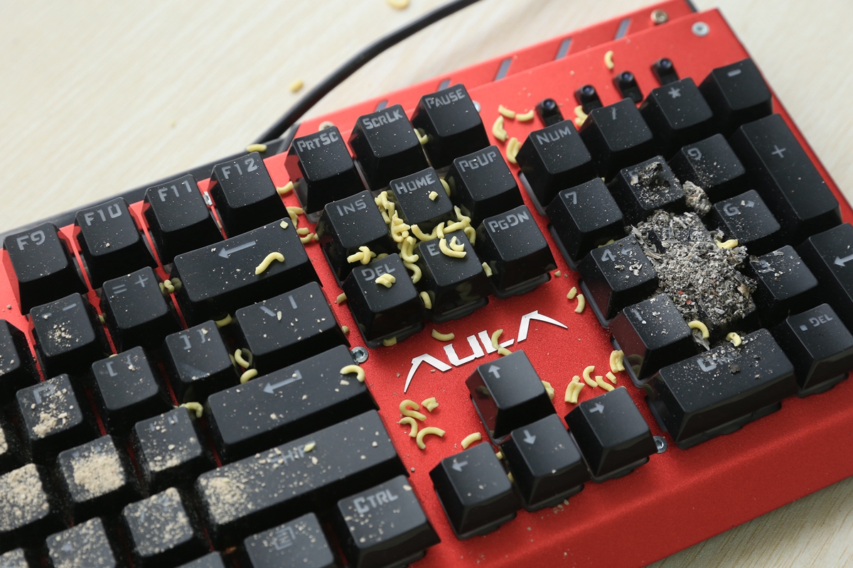 机械键盘防尘膜狼蛛,aula狼蛛f2088电竞机械键盘