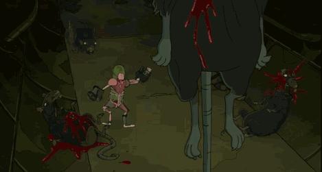 一条黄瓜加上宇宙第一的脑袋，等于无敌的存在，神剧瑞克回归