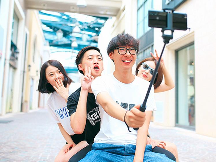 全网最火自拍杆神器小米,小米自拍杆金剪刀