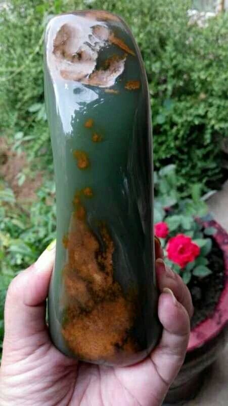 岫岩老玉是河磨玉吗,岫岩玉河磨玉图片大全