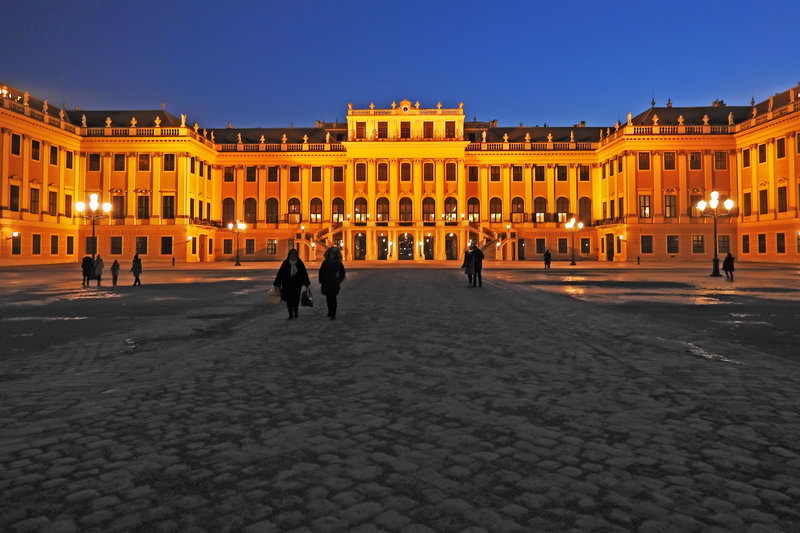 维也纳霍夫堡宫风景,维也纳美泉宫夏季音乐会