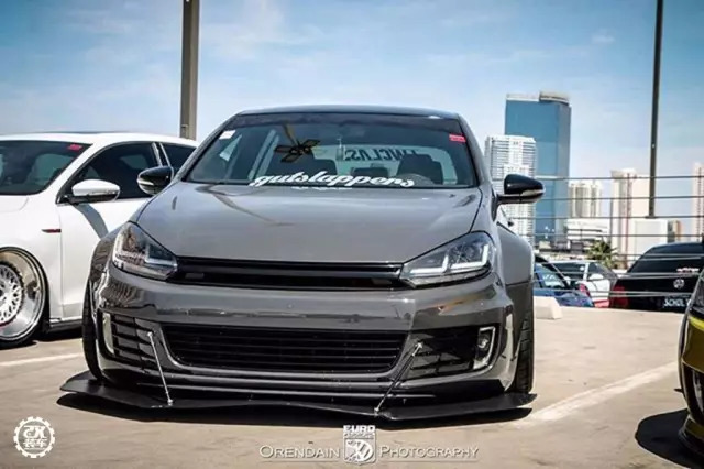 gti改7.5代高尔夫gti大灯,改了十几万的高尔夫gti