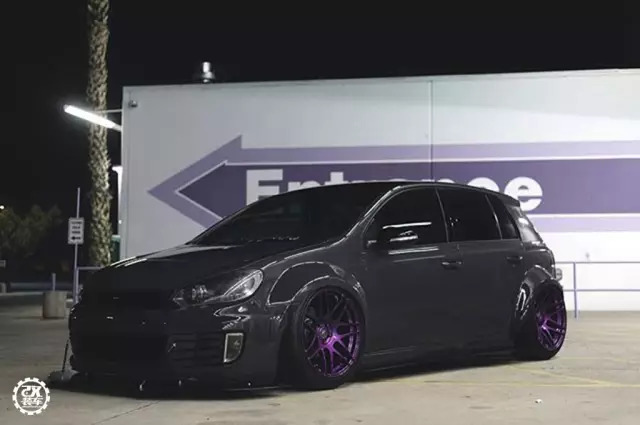 gti改7.5代高尔夫gti大灯,改了十几万的高尔夫gti