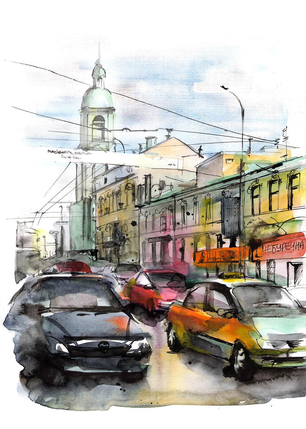 自学水彩一年变化,自学画画一年半终于还是学不会了