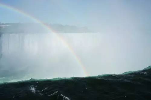 尼亚加拉大瀑布冬天好看么,冬天尼亚加拉大瀑布震撼全景