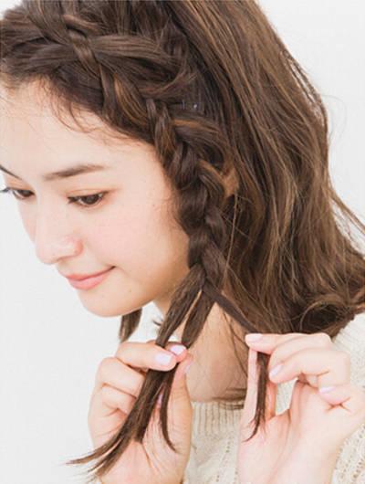 迪丽热巴高马尾发型编发教程,快来看看迪丽热巴同款编发教程吧