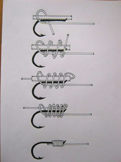 鱼钩的各种绑法选择适合自己的方法就好