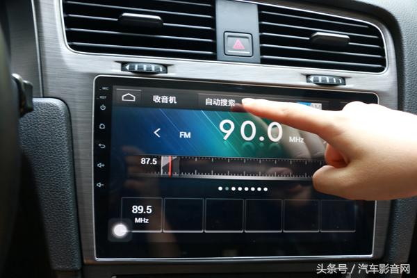 高尔夫7中控大屏改装推荐,高尔夫7升级新款仪表