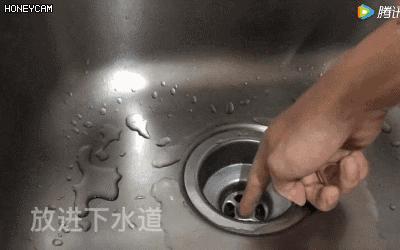 下水管堵用苏打水,下水管堵了检修口