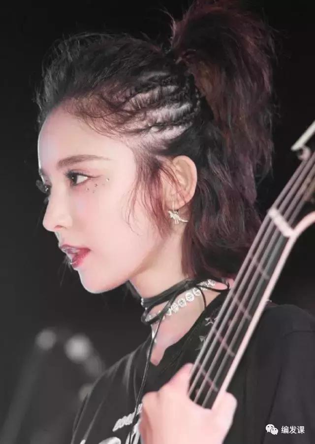 娜扎短发编发造型自己扎,娜扎新短发发型图片大全