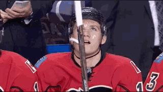 冰球员,冰球队拍照